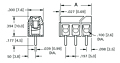 Modular Interlocking PC Terminal Block (8718) - Schematic Diagram