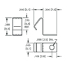 Surface Mount Leaf-Spring Contacts (5230) - Schematic Diagram