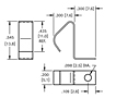 Surface Mount Leaf-Spring Contacts (5231) - Schematic Diagram