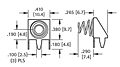 PC Buttons & Spring Contacts (629) - Schematic Diagram