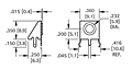 PC Buttons & Spring Contacts (597) - Schematic Diagram
