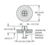Self-Locking Bumper Foots - Schematic Diagram