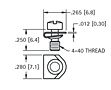 "U" Clip - Schematic Diagram