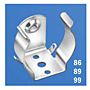 Rugged Steel Battery Clips