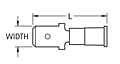 Quick-Fit Solderless Terminal (8286) - Schematic Diagram