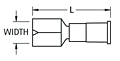 Quick-Fit Solderless Terminal (8276) - Schematic Diagram