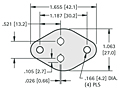 Transistor Insulator for TO-3 Case (4667) - Schematic Diagram