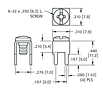 Vertical Type PC Screw Terminal (7782) - Schematic Diagram