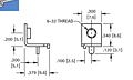 Threaded Mounting Brackets (632) - Schematic Diagram