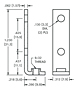 Threaded Mounting Brackets (708) - Schematic Diagram