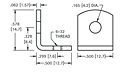 Threaded Mounting Brackets (617) - Schematic Diagram