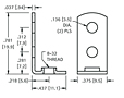 Threaded Mounting Brackets (631) - Schematic Diagram