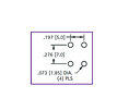 Mounting Diagram for Extended Vertical Type PC Screw Terminal