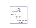 Mounting Diagram for Heavy Duty Vertical PC Screw Terminal