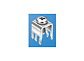 30 Ampere (A) Heavy Duty Vertical Type PC Screw Terminal (8196)