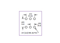 Mounting Diagram for 30 Ampere (A) Heavy Duty Vertical Type PC Screw Terminal