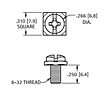 30 Ampere (A) Current Type Sems Screw Terminal (2194-A) - Schematic Diagram