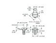 Solder Tab Screw Terminal (1232) - Schematic Diagram