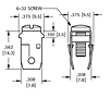Solder Tab Screw Terminal (1272) - Schematic Diagram