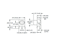 Snap-Fit 90 Degree (º) PC Phono Jack - Schematic Diagram