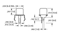 Snap-Fit Vertical PC Phono Jack - Schematic Diagram
