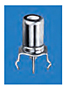Snap-Fit Vertical PC Phono Jack (584)