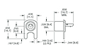 Horizontal PC Phono Jack - Schematic Diagram