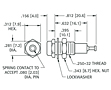 Metal-Clad Tip Jack (MIL) - Schematic Diagram