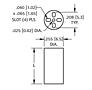 "Universal" Mount for T-1 & T-1 3/4 - Schematic Diagram