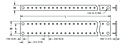 Miniature Double Turret Terminal Boards - Schematic Diagram