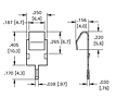 Slide-In PC Mount Battery Contact (1021-1) - 2