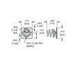 Spring & Button Battery Contact (5203) - 2