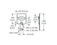 Spring & Button Battery Contact (5226) - 2
