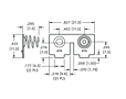 Spring & Button Battery Contact (5214) - 2