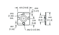 Spring & Button Battery Contact (5224) - 2