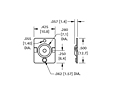 Spring & Button Battery Contact (5221) - 2