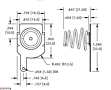 Spring & Button Battery Contact (5251) - 2