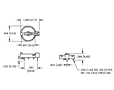 Top Loading 20 Millimeter (mm) Thru-Hole Mount (THM) Coin Cell Holder - 2