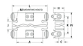 Rugged and Lightweight Aluminum Battery Holder (138) - 2