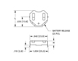 20 Millimeter (mm) Cells Insulated Retainers (3021-2) - 2