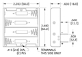 Economical Plastic Battery Holders (2477)