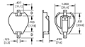 Surface Mount 23 Millimeter (mm) Coin Cell Holder - 2