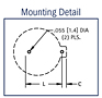 Thru Hole Mount 24 Millimeter (mm) Coin Cell Holder - 3