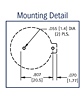 Thru Hole Mount 30 Millimeter (mm) Coin Cell Holder - 3
