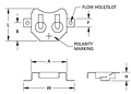 12 to 24 Millimeter (mm) Thru-Hole (THM) & Surface Mount (SMT) Coin Cell Retainers (3000)