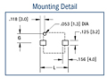 Surface Mount (SMT) Ultra Low Profile Lithium & Alkaline 1/3N Cell Holder - 3