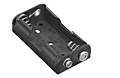 Plastic Battery Holders with Snap-On Connector (2474)