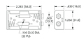 Plastic Battery Holders with Snap-On Connector (2474) - 2