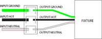 Two-Way Series 3 Wire Splices and Yellow / Blue i-Clamps Insulation Displacement Connector (IDC) - 2