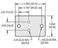 Transistor Insulator for TO-3 Case (4661) - Schematic Diagram